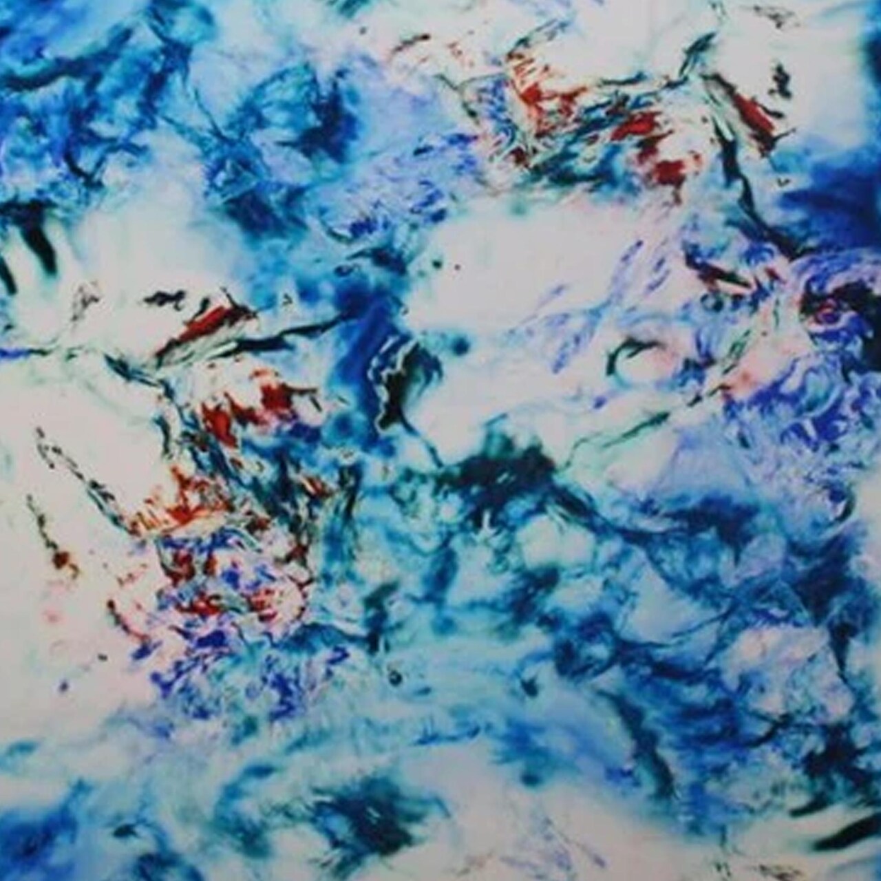 82% Nylon & 18% Spandex Tie Dye Volcano Printed Spandex 55/56” Width